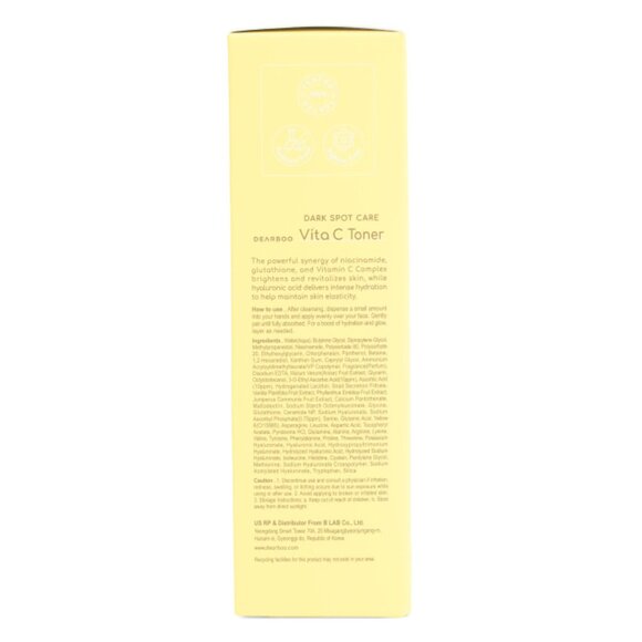 DEARBOO N/A 8.45oz Made In Korea Dark Spot Care Vitamin C Toner - Picture 2 of 2